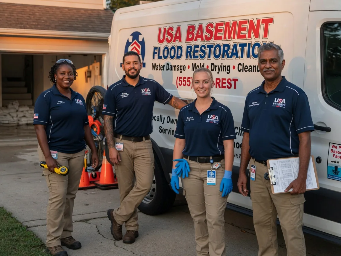 Basement Flood Cleanup company in Jonesboro, ME